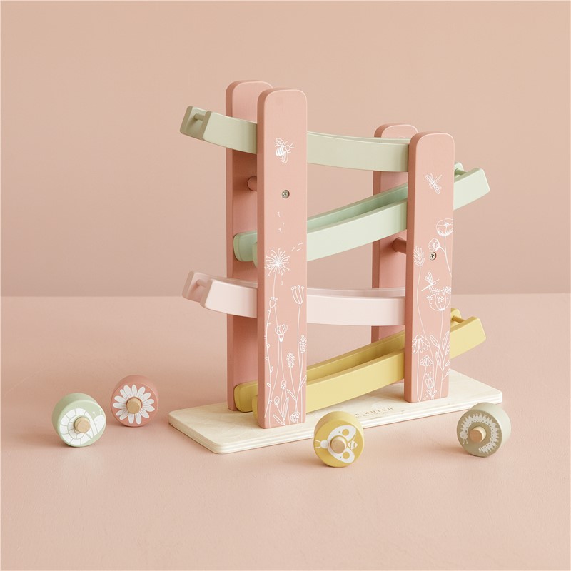 Rampa de Carreras Flowers Rosa Little Dutch