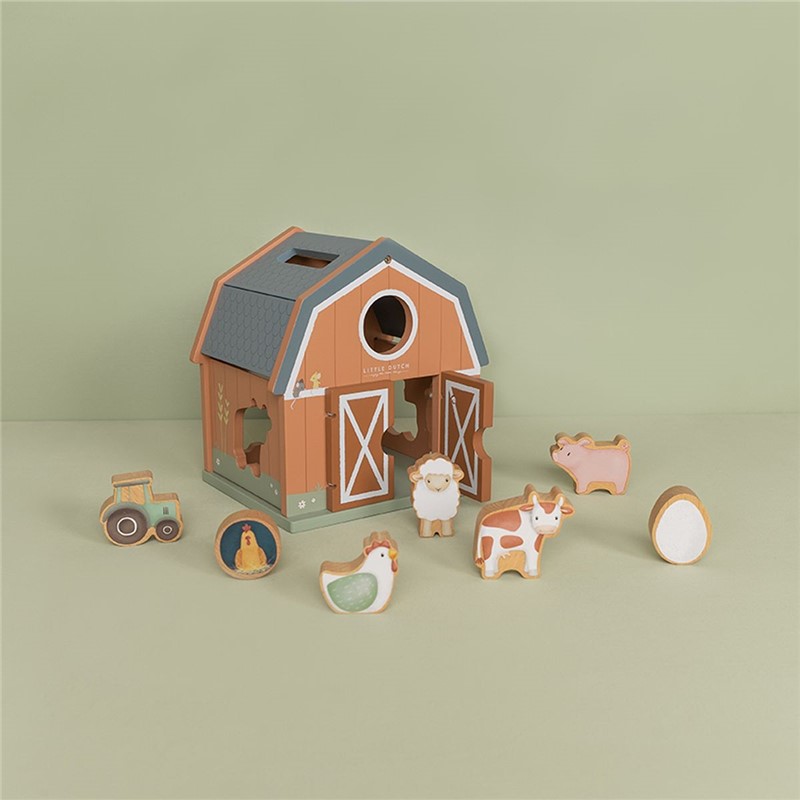 Encaja las formas pequeña granja Little Dutch