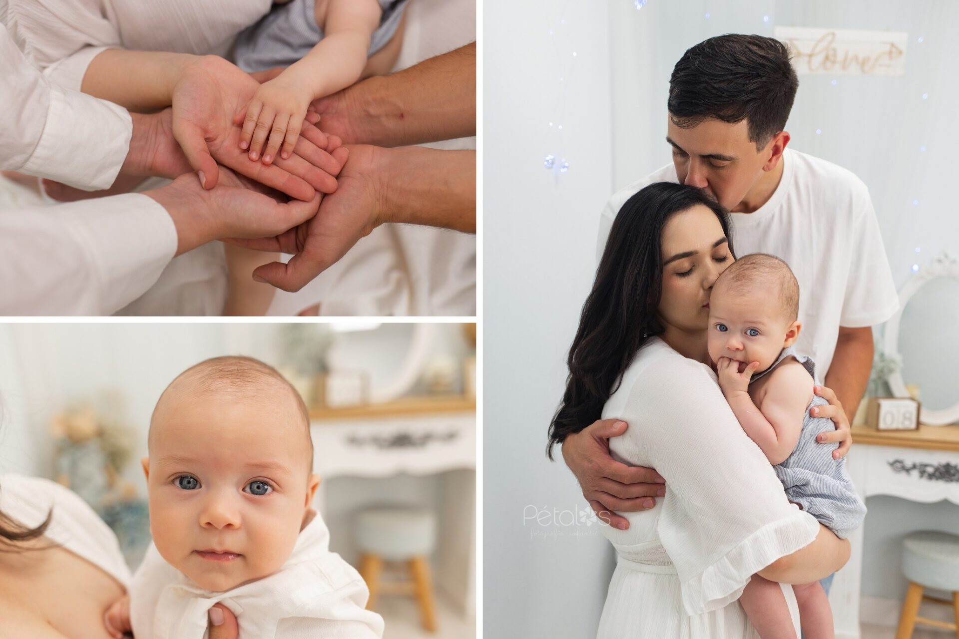 Reportaje de bebe 4 meses - Petalos (1)