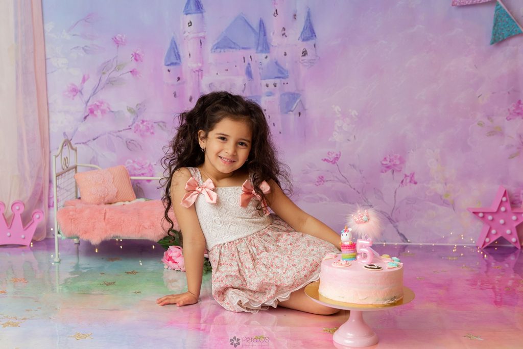 Reportaje de cumpleaños niña