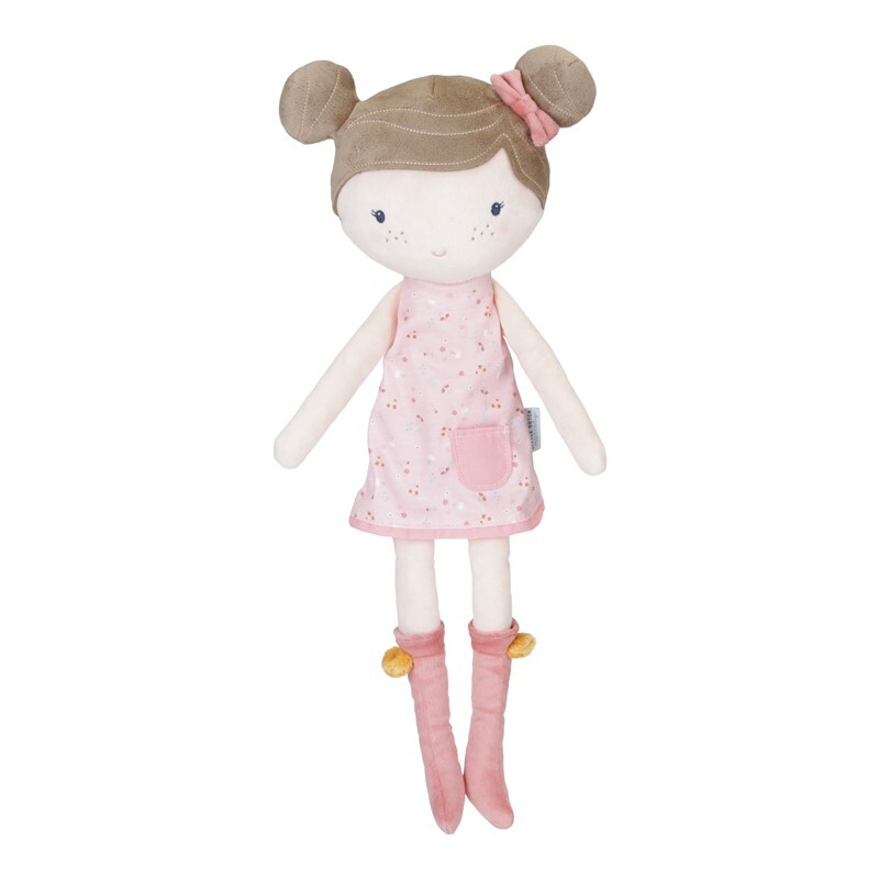 Rosa muñeca blandita grande Little Dutch