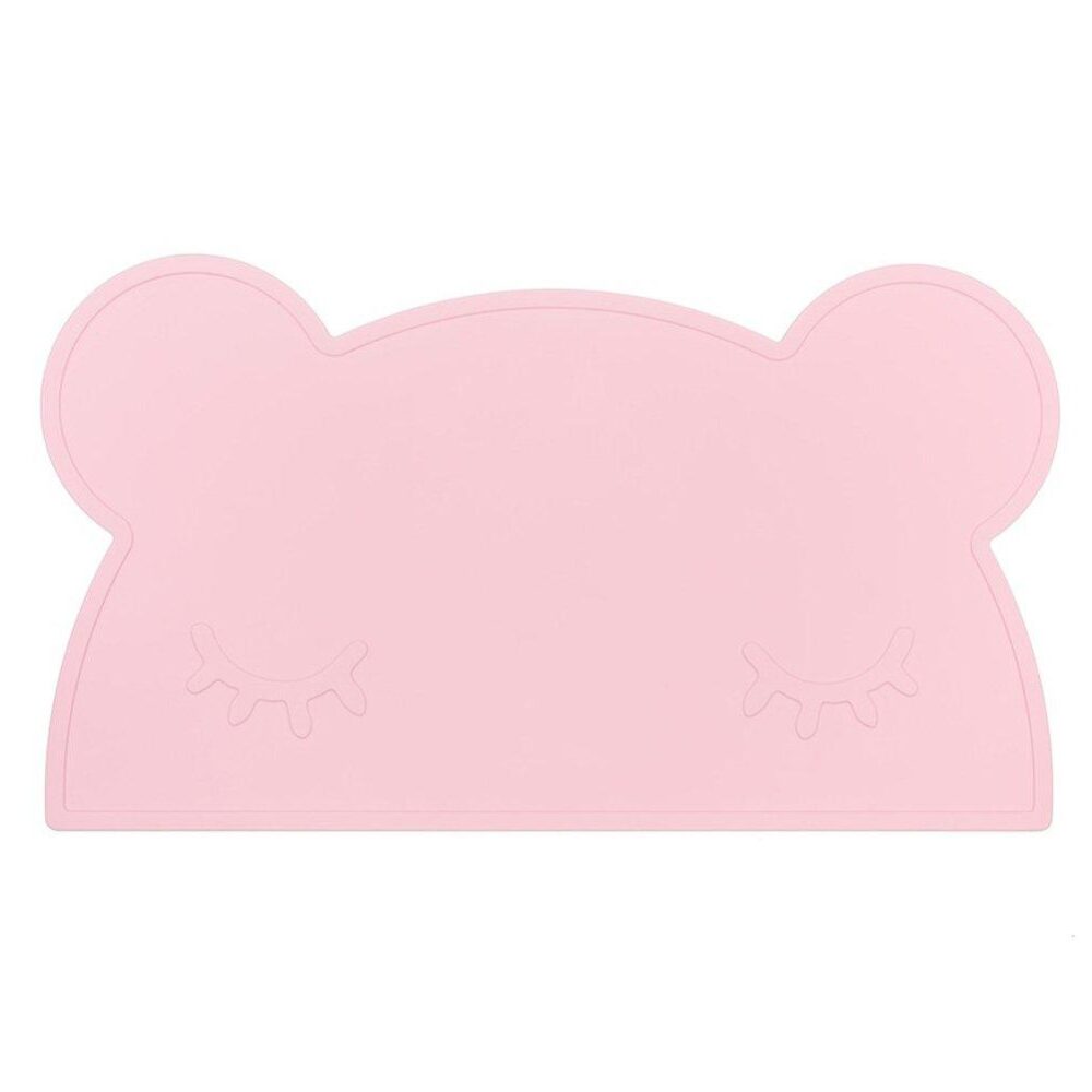 Salvamanteles Silicona Oso Rosa Empolvado