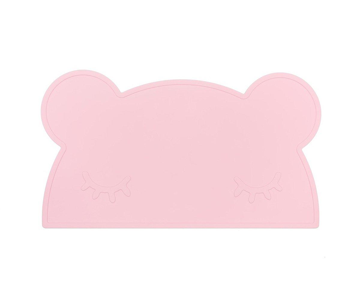 Salvamanteles Silicona Oso Rosa Empolvado