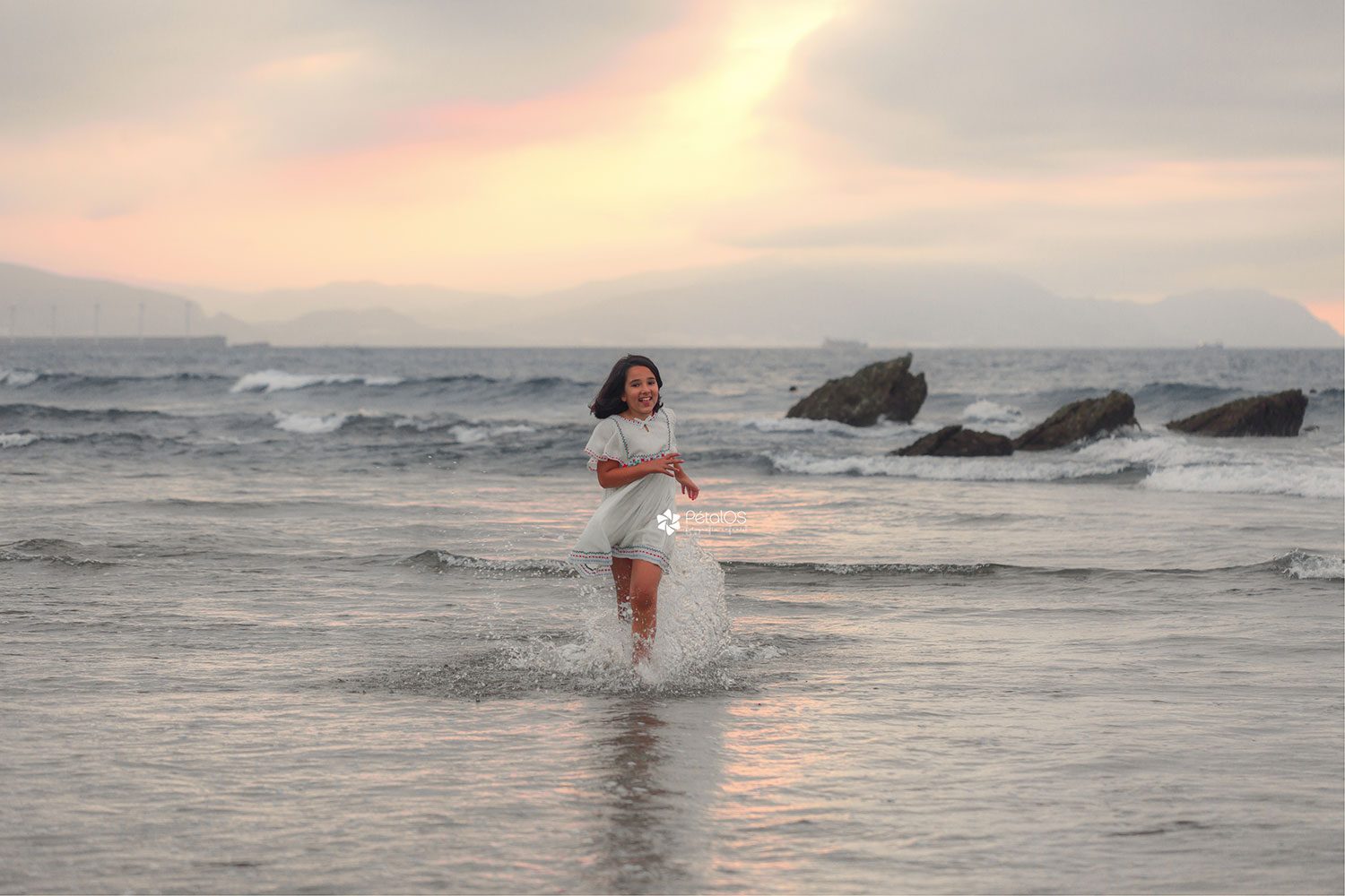 Reportaje Infantil en la Playa - Pétalos