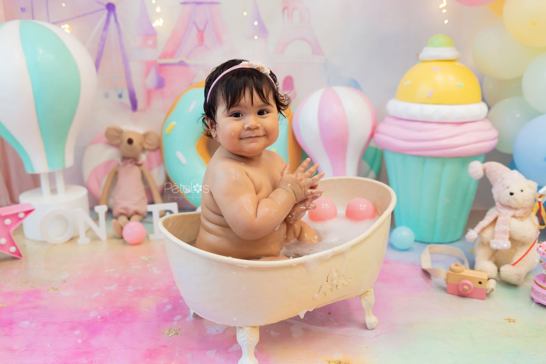sesion de fotos primer añito - Pétalos (20)
